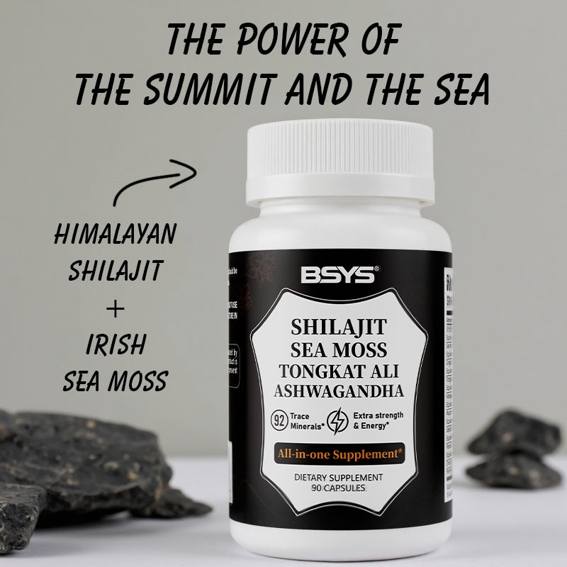 BSYS Xilaizhi Capsules 90 Capsules Men's Vitality & Energy Anti-Fatigue Brain Health Support Hormone Balance Office Workers Seniors Antioxidant Care Blood Sugar & Metabolism Support
