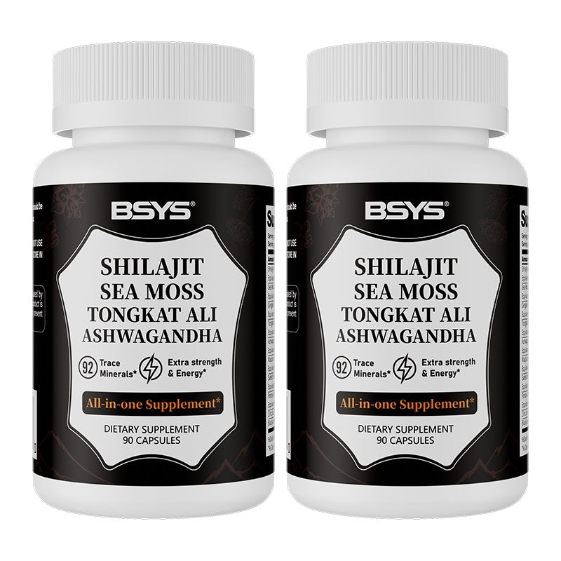 BSYS Xilaizhi Capsules 90 Capsules Men's Vitality & Energy Anti-Fatigue Brain Health Support Hormone Balance Office Workers Seniors Antioxidant Care Blood Sugar & Metabolism Support
